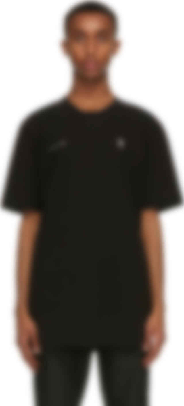 6 Moncler 1017 ALYX 9SM Black Logo T-Shirt