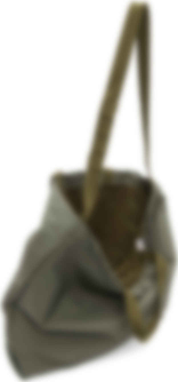 Khaki Cotton Carry All Tote By Engineered Garments On Sale