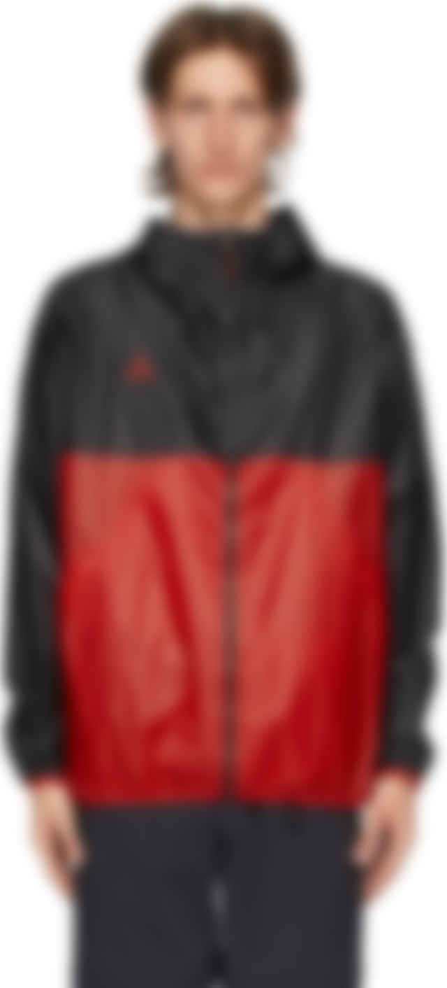 nike acg jacket red