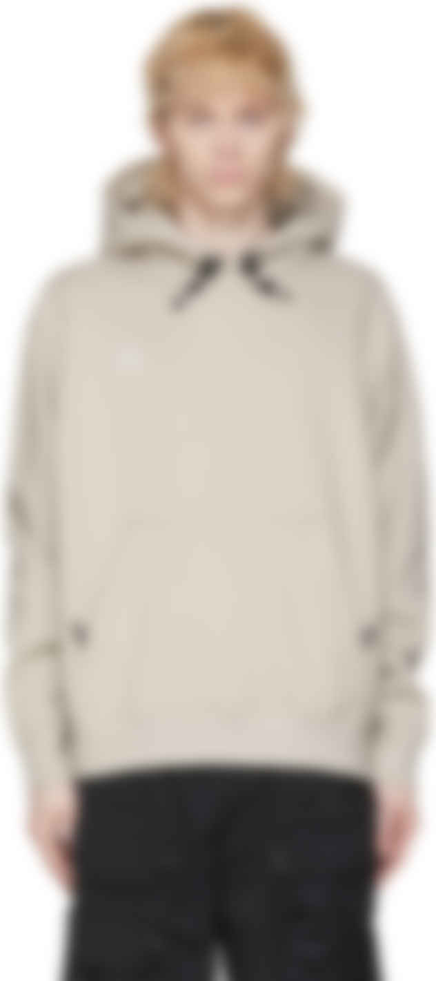 nike beige hoodie