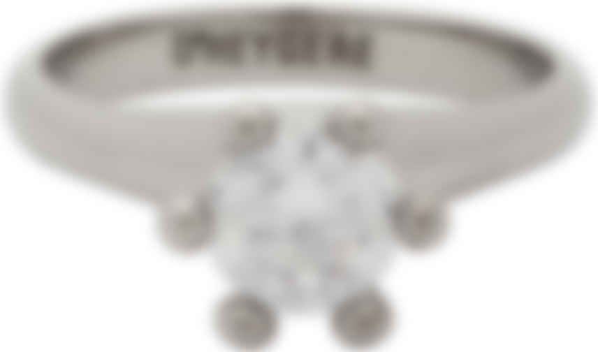swarovski pinky ring