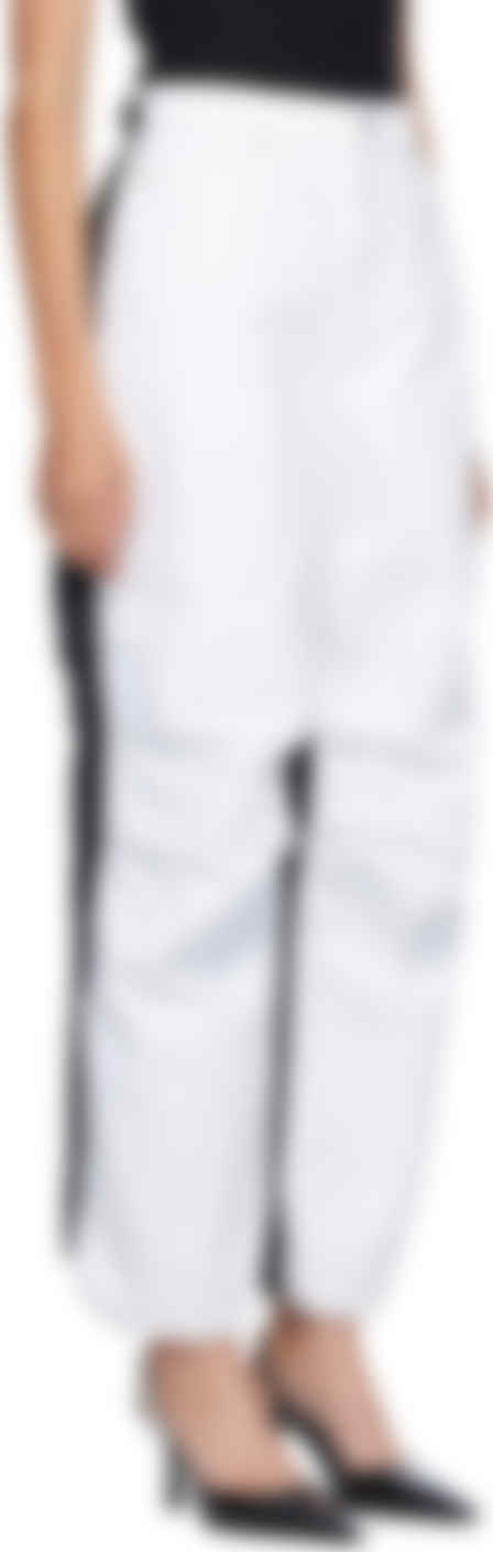 black denim cargo jeans