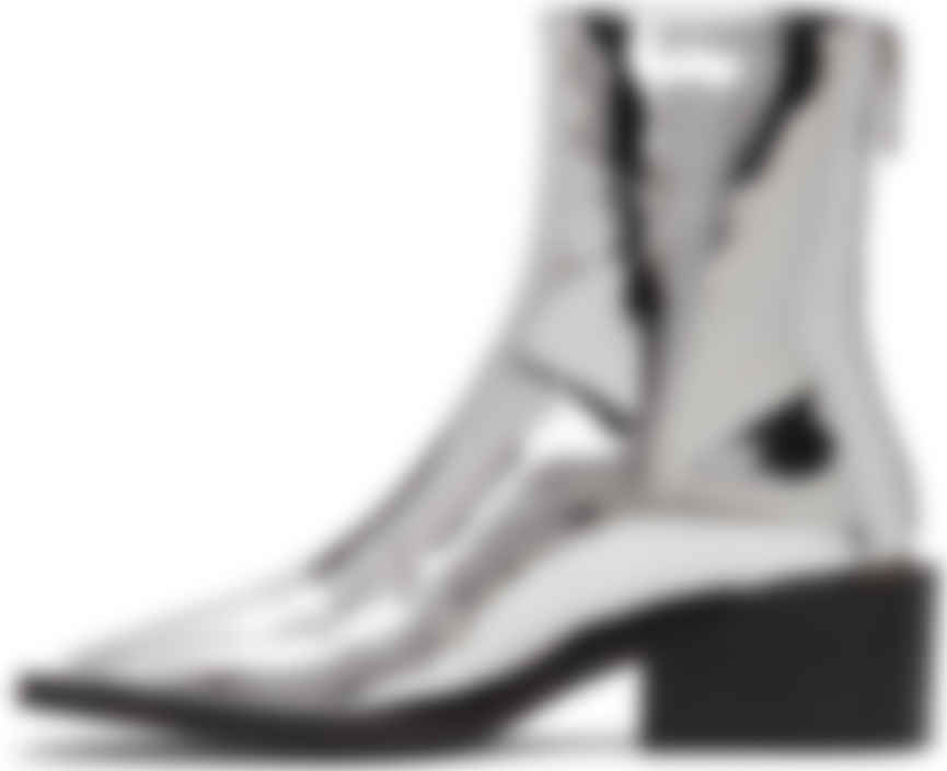 margiela square toe boots