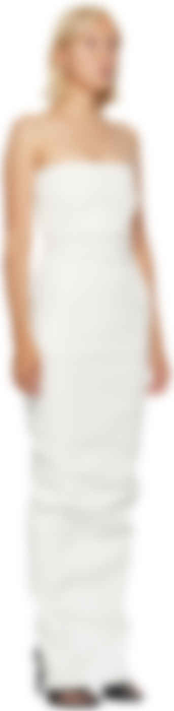 rick owens white dress