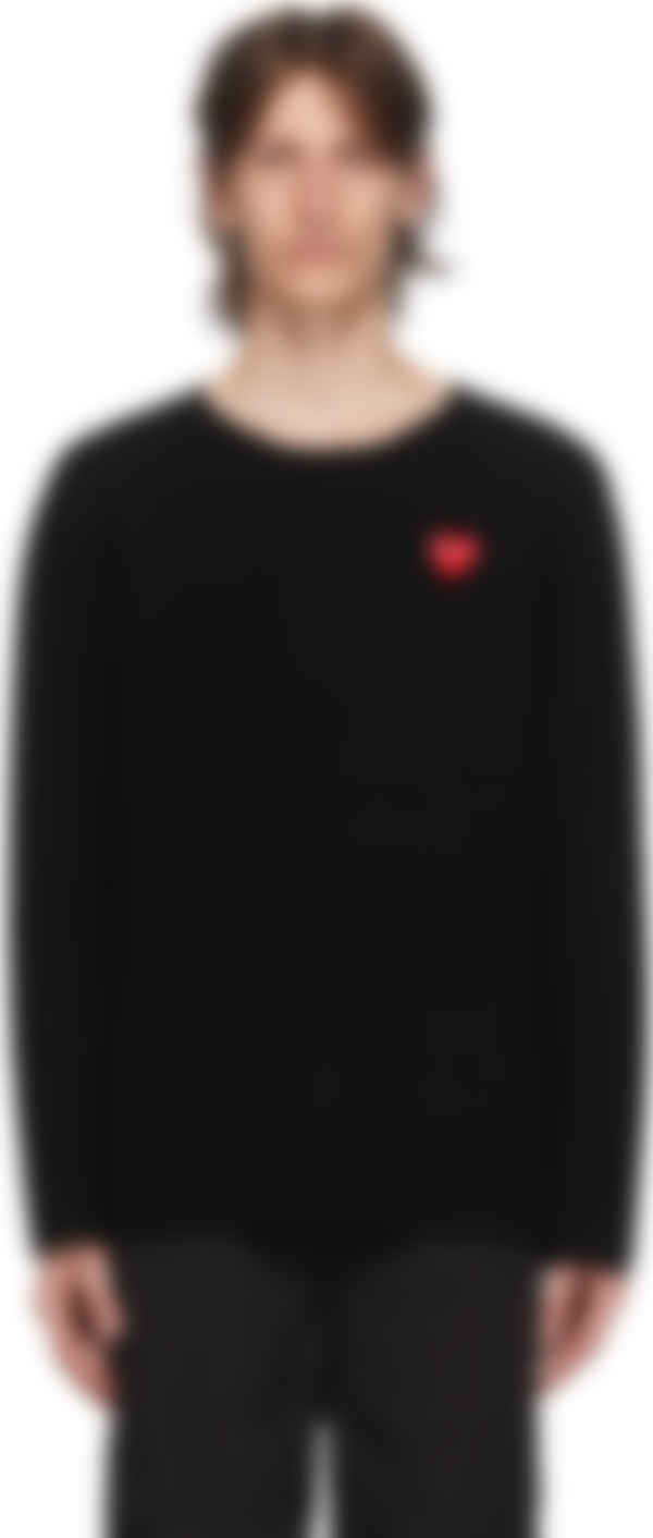 comme de garcon crew neck