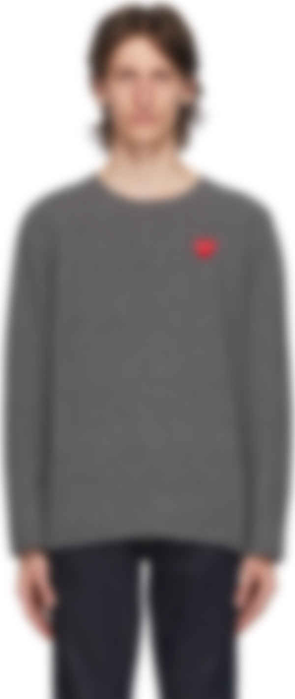 crewneck comme des garcons