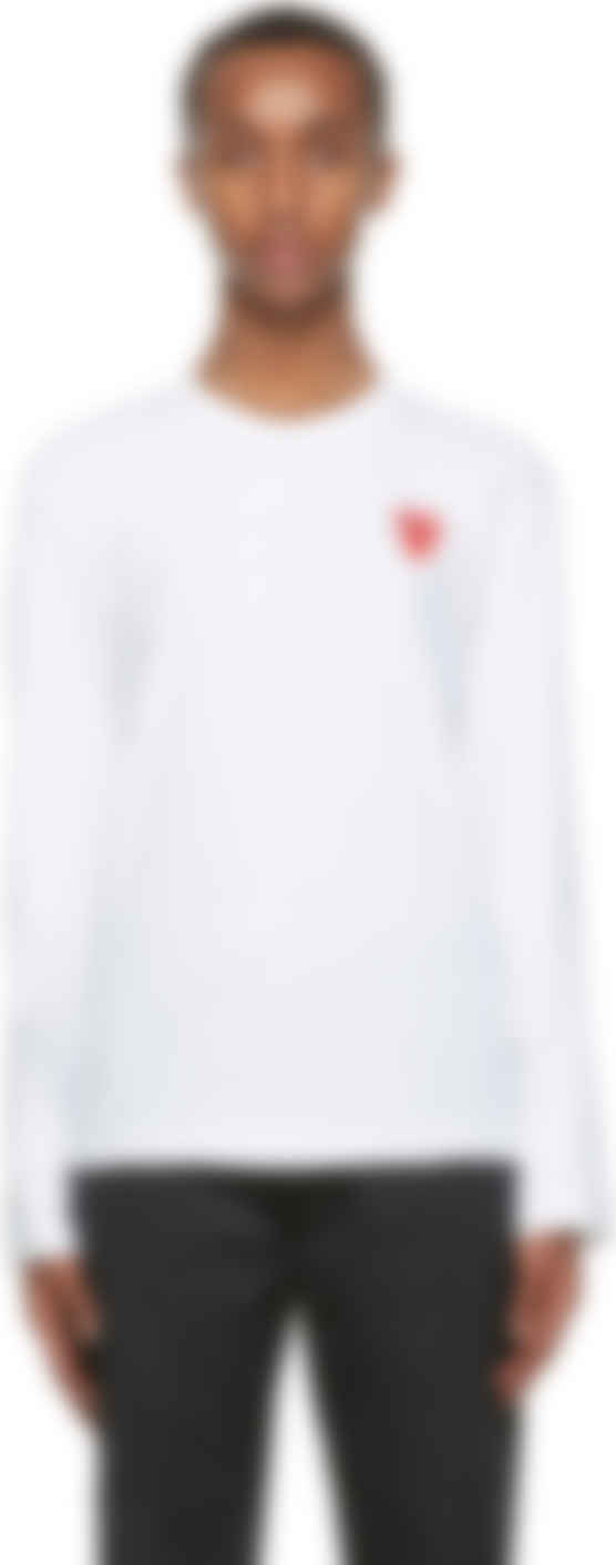 double heart comme des garcons