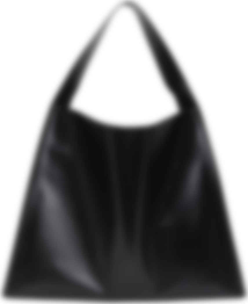 oversized black tote