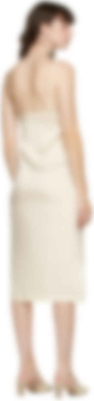 jil sander white dress