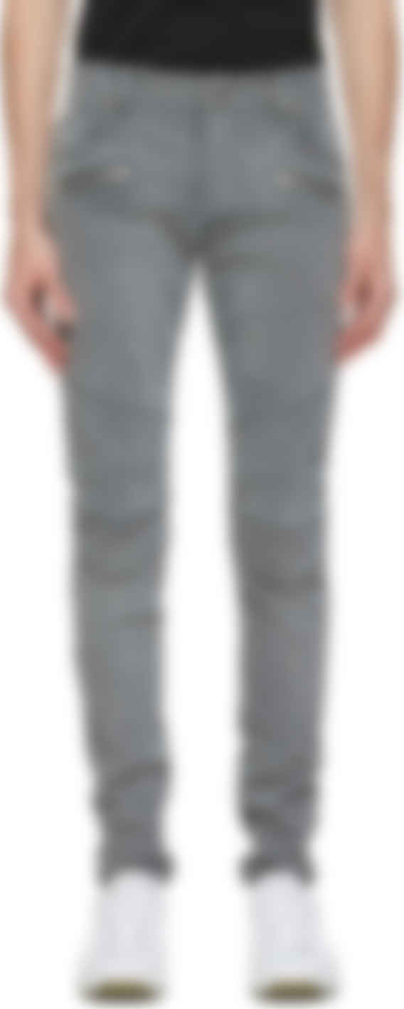 balmain jeans black