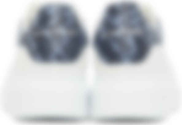 alexander mcqueen white snake oversized sneakers