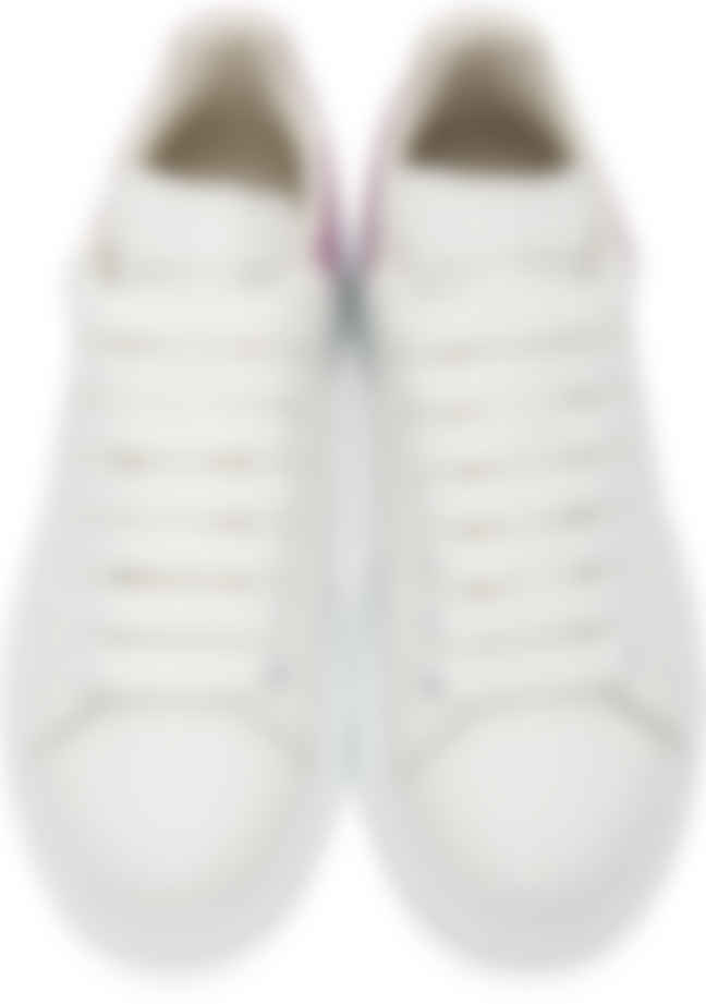 white and purple alexander mcqueen's