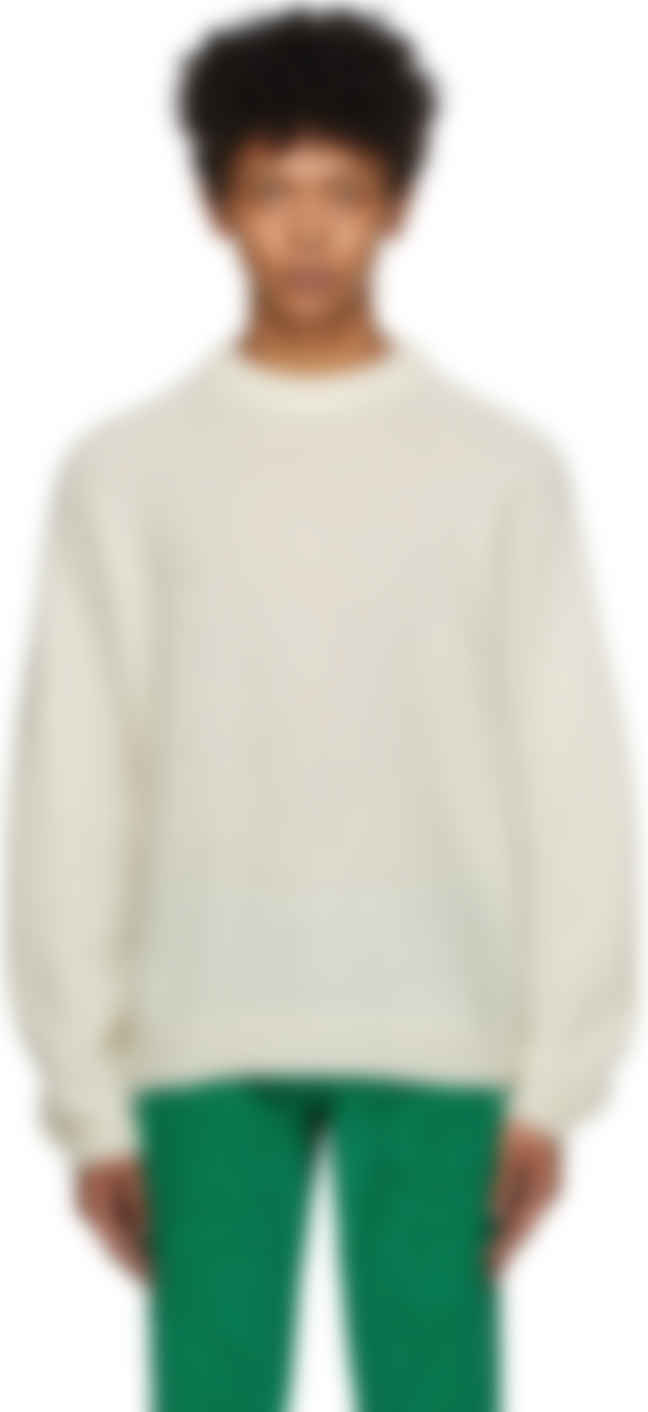 off white mohair sweater