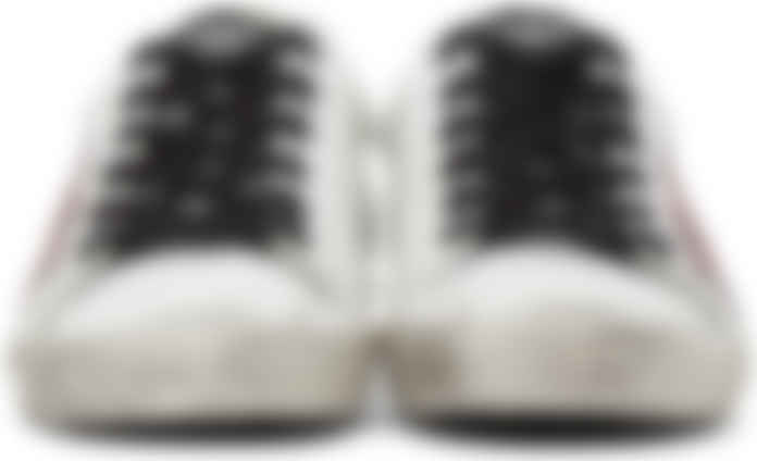 golden goose white glitter star snakeskin superstar sneakers
