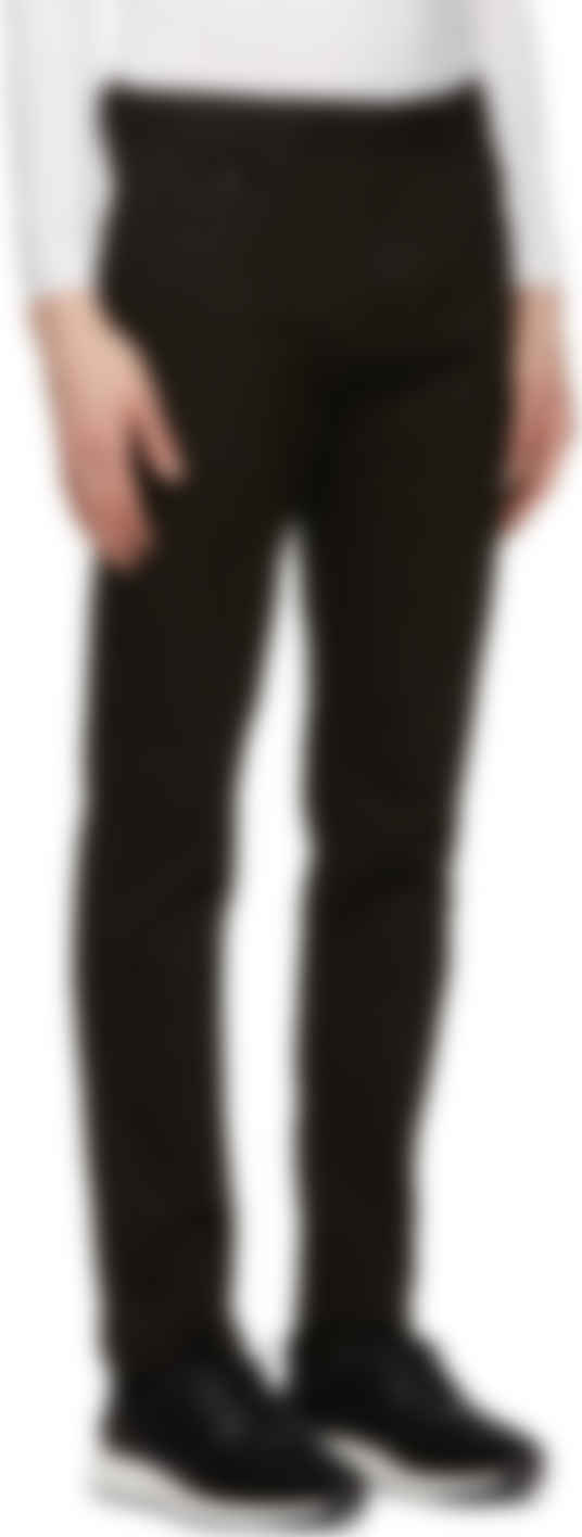 narrow fit pants