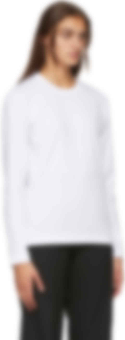 comme des garcons shirt white