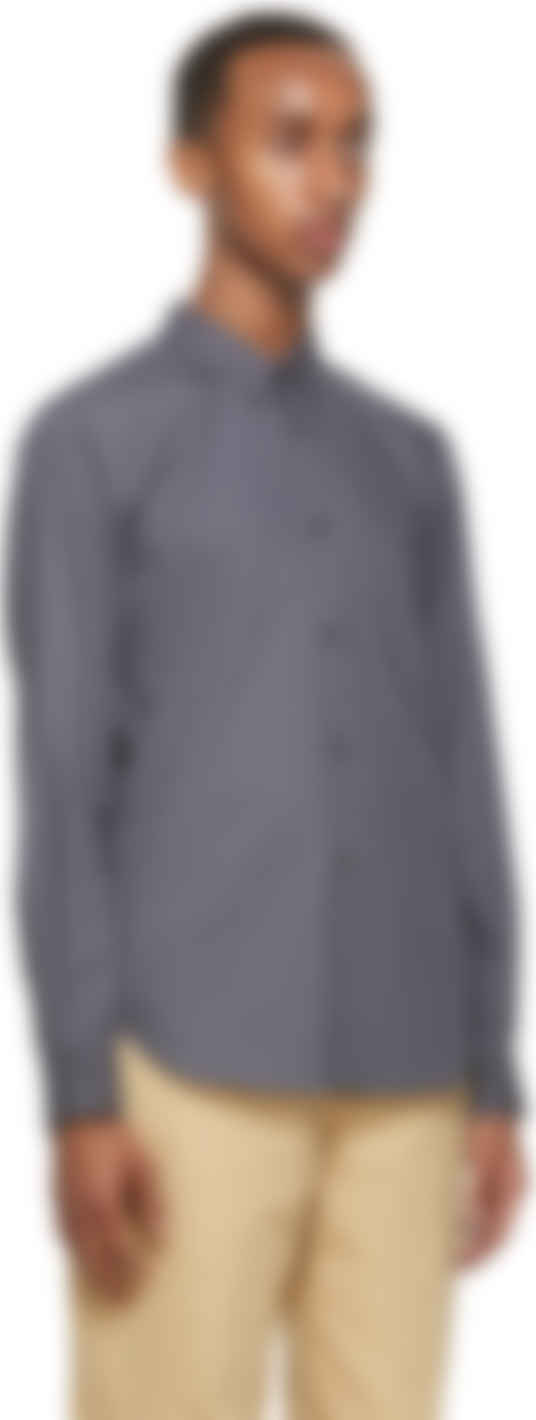 comme des garcons grey shirt