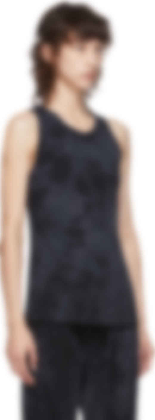 Raquel Allegra ブラック タイダイ タンク トップ Ssense 日本