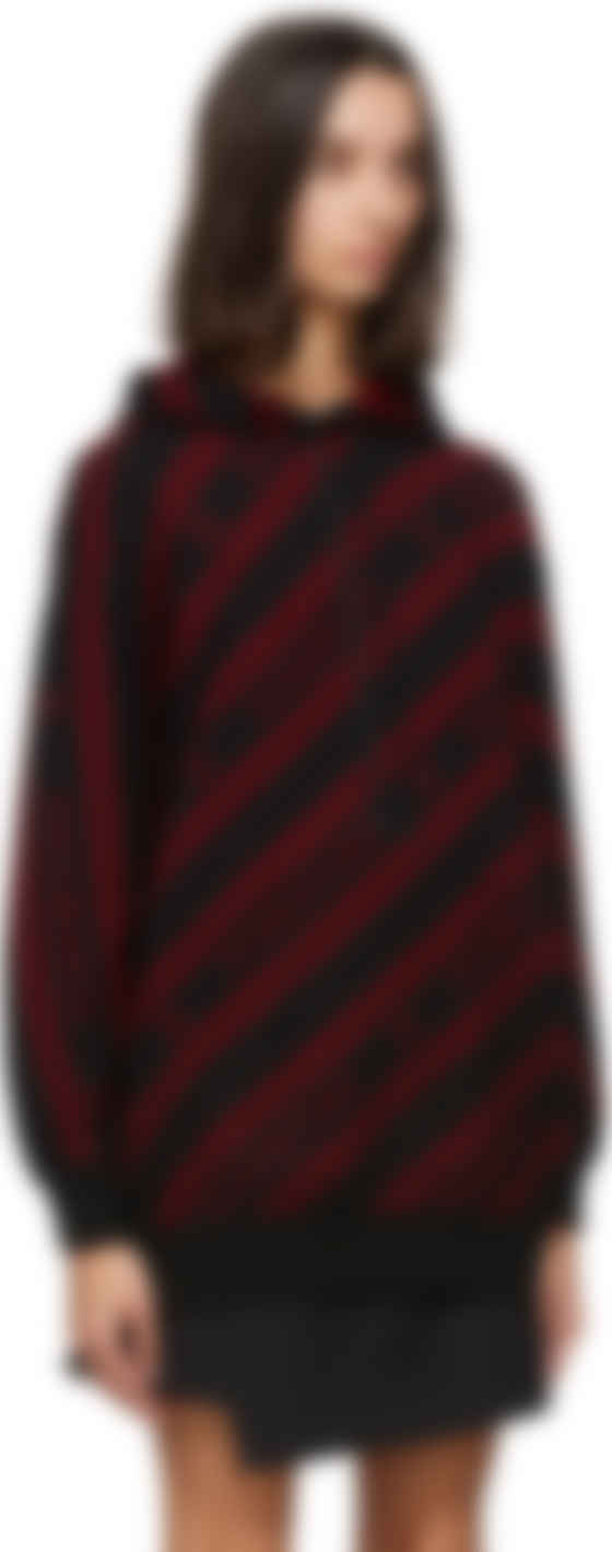 givenchy hoodie black red