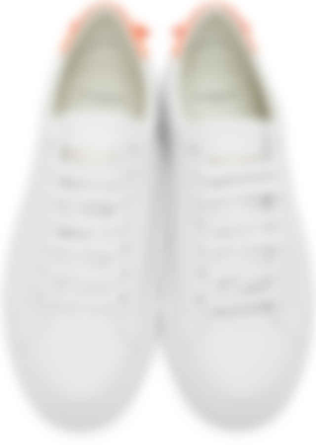 givenchy white & pink urban knots sneakers