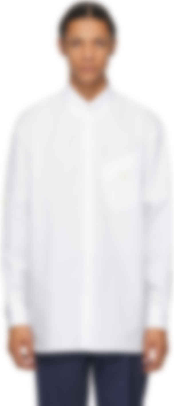 White Pocket Detail Shirt