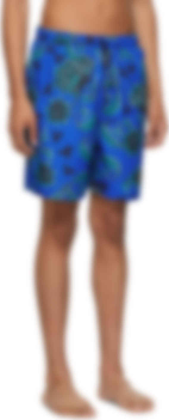 givenchy swim shorts blue