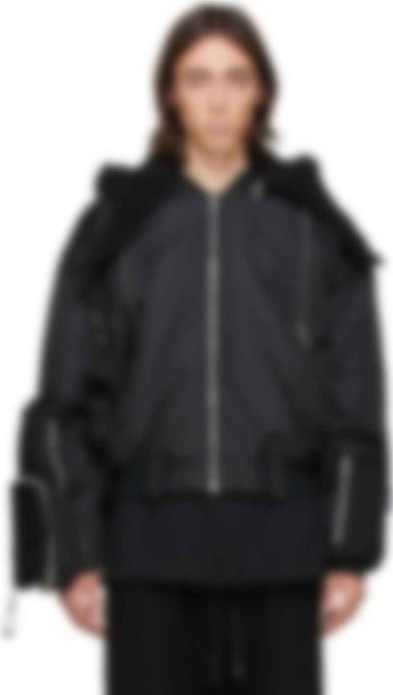 Blackmerleのssense 日本 限定 ブラック Ma 1 ボンバー ジャケットがセール中