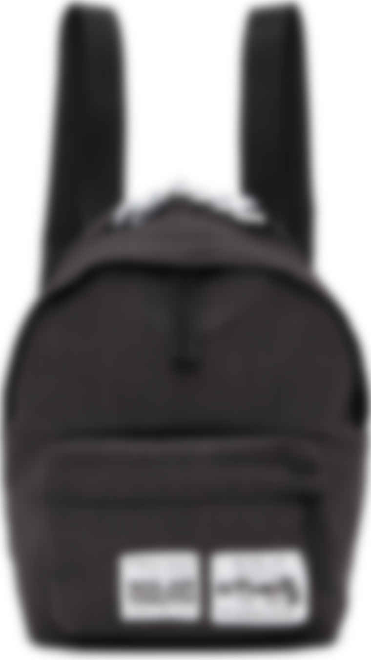 raf simons black eastpak edition backpack