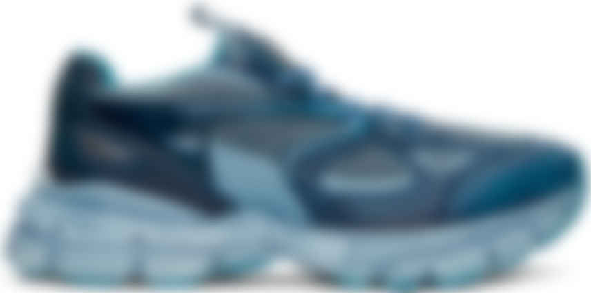 Blue Dip-Dye Marathon Sneakers by Axel 