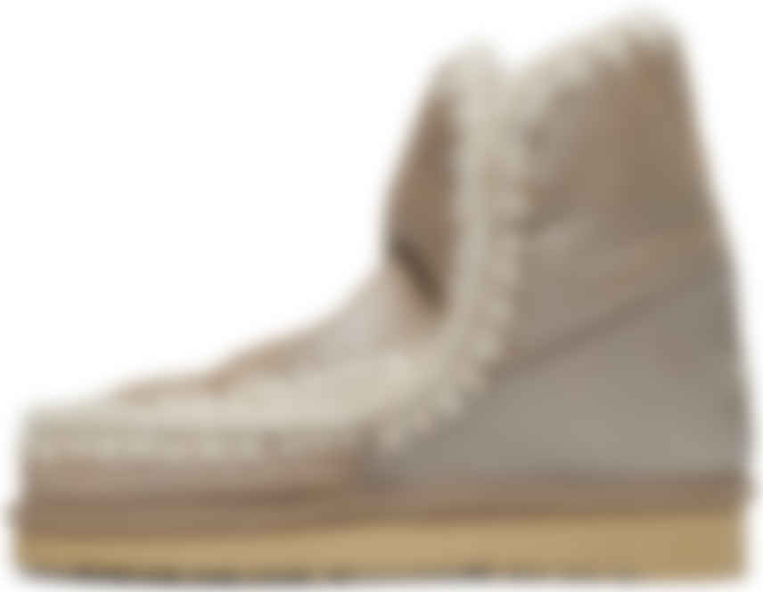 grey metallic boots