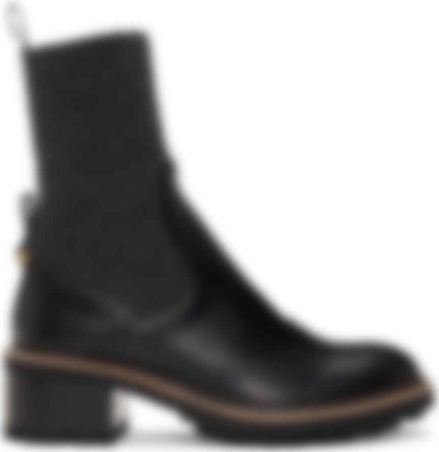 chloé bottines