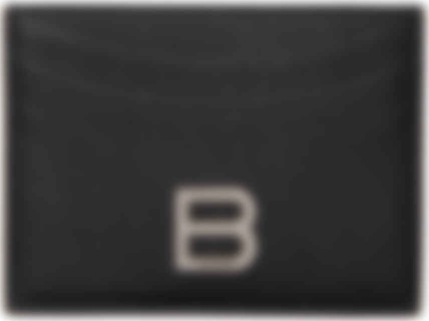 balenciaga card holder black