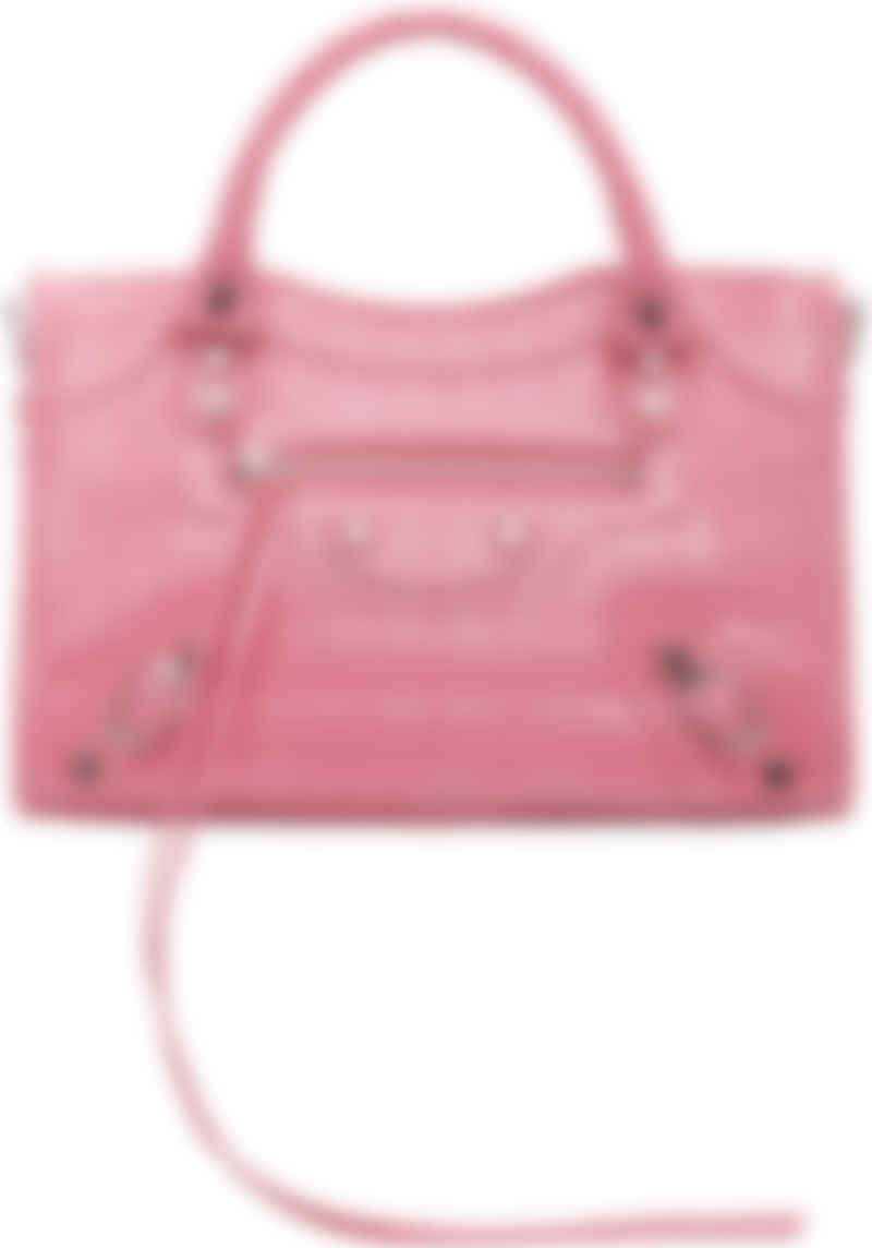 balenciaga city mini pink