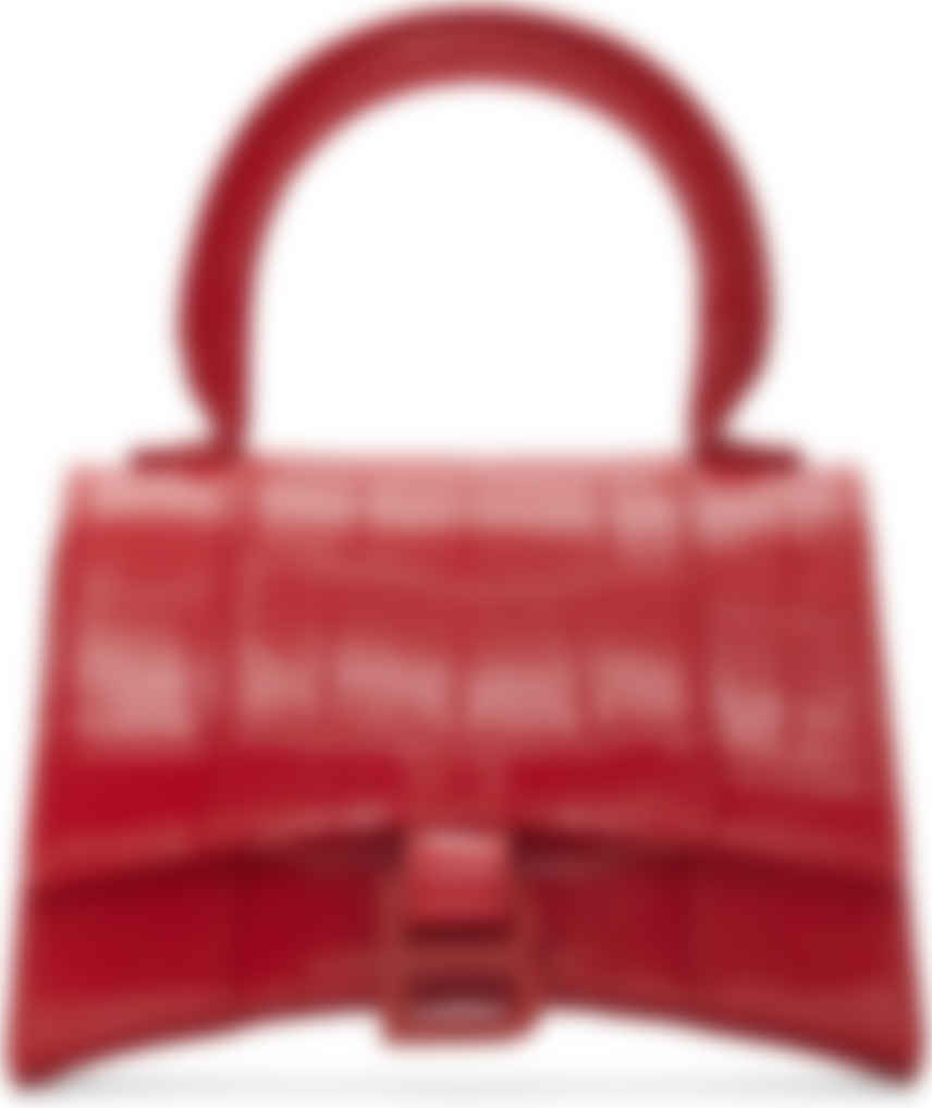 balenciaga red mini bag