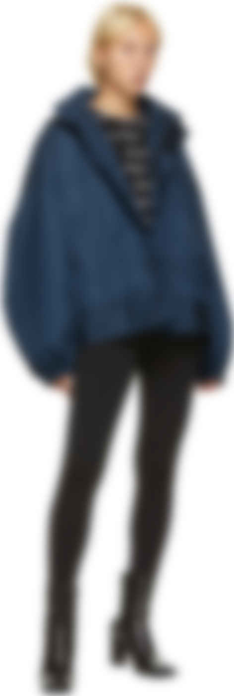 balenciaga denim windbreaker