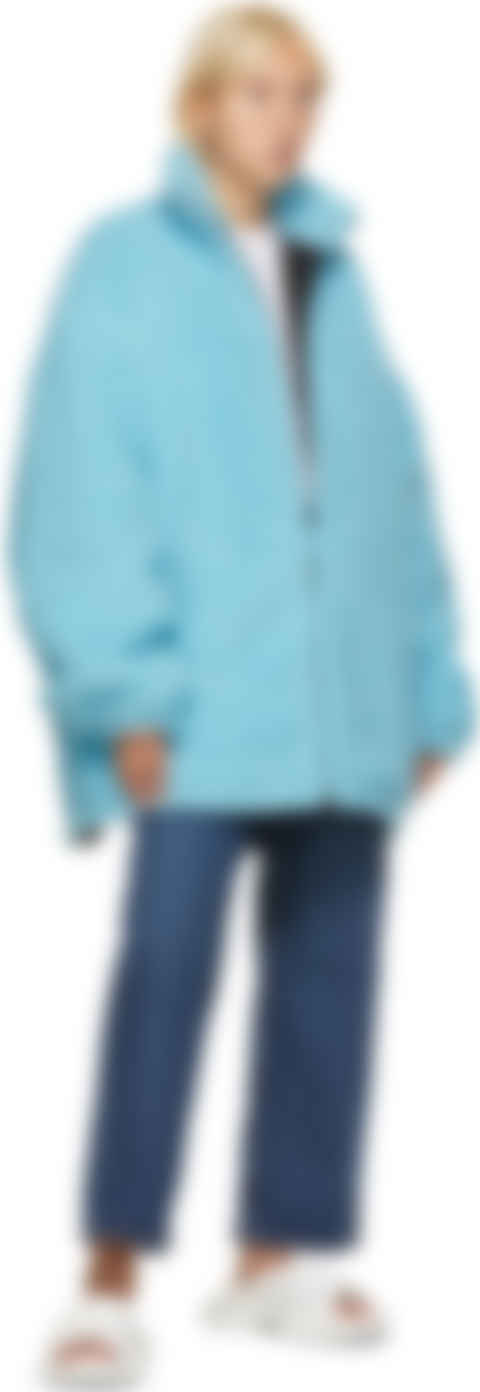balenciaga blue jacket