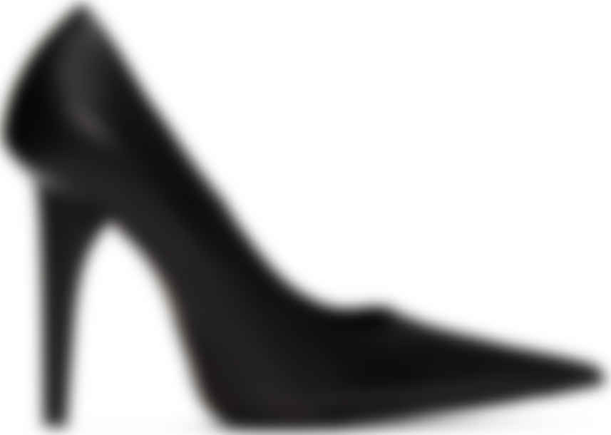 balenciaga heels black