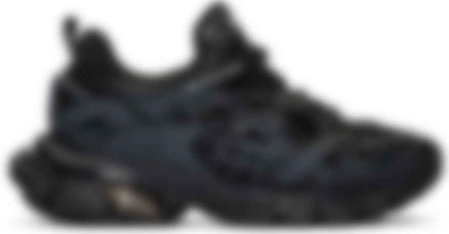 track 2 open metallic sneakers