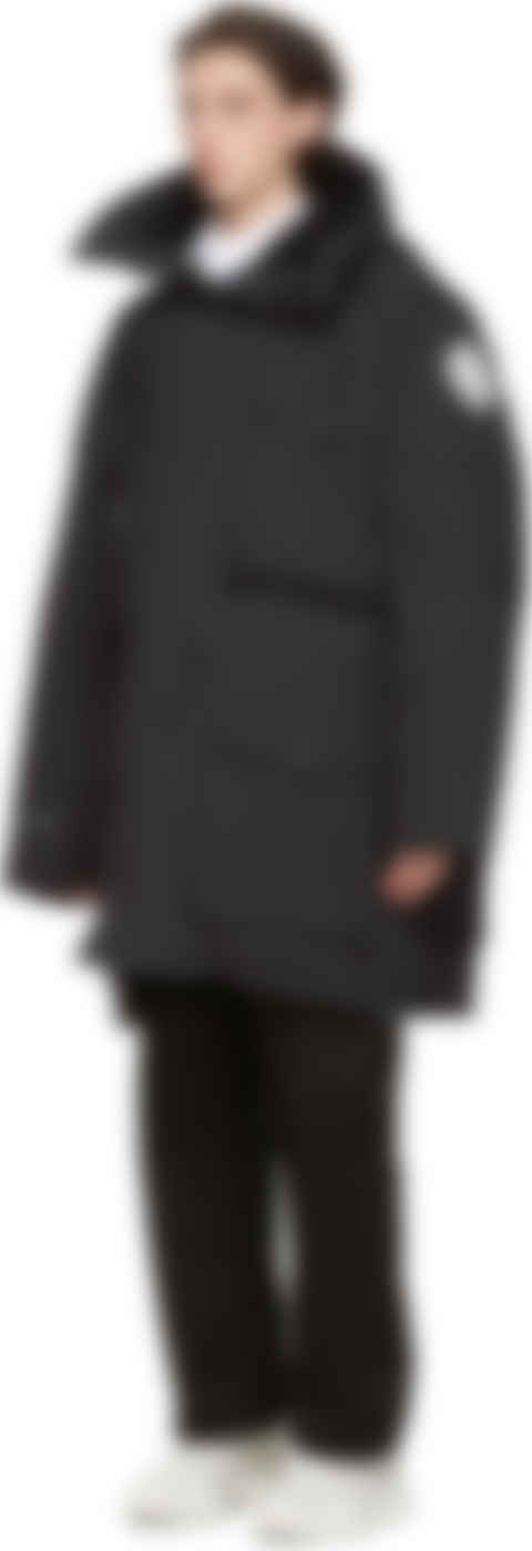 Juun J Navy Canada Goose Edition Down Expedition Parka Ssense