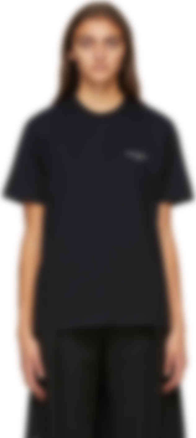 comme des garcons homme logo tee