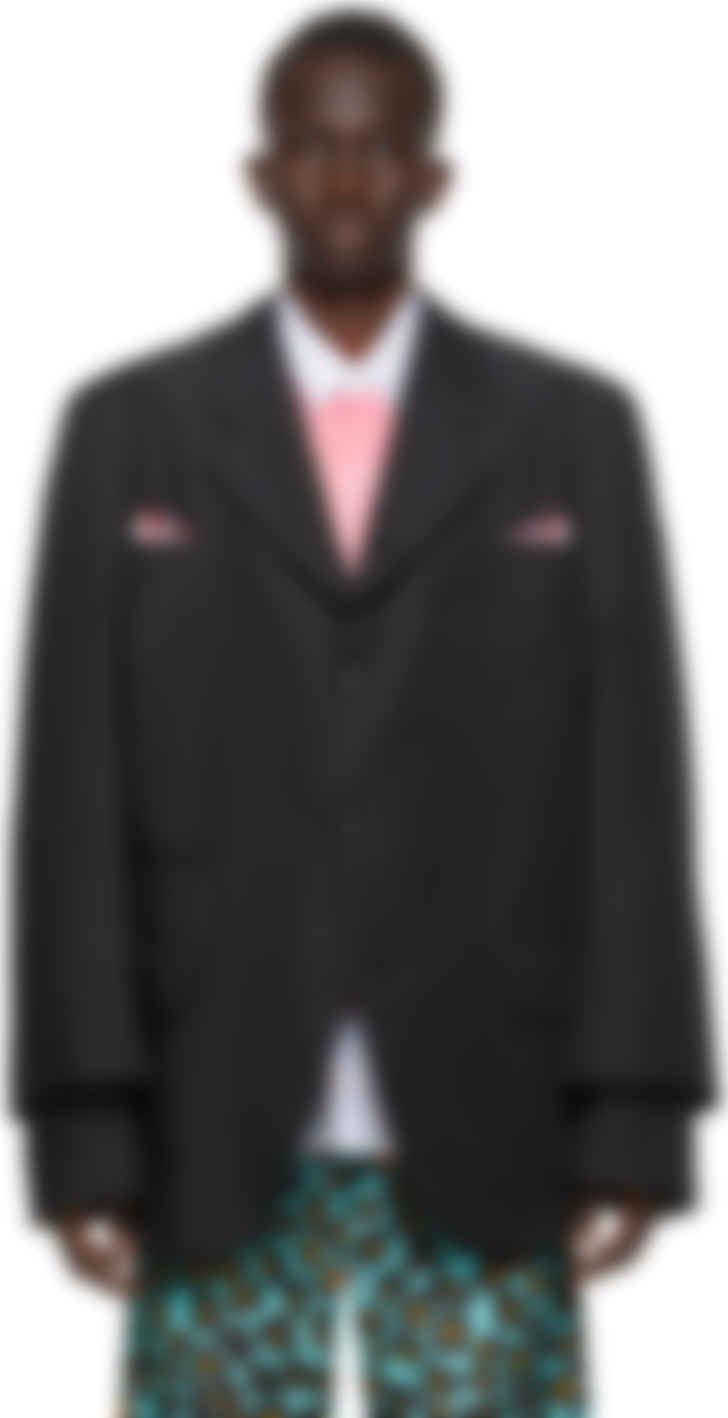 comme des garcons homme plus blazer