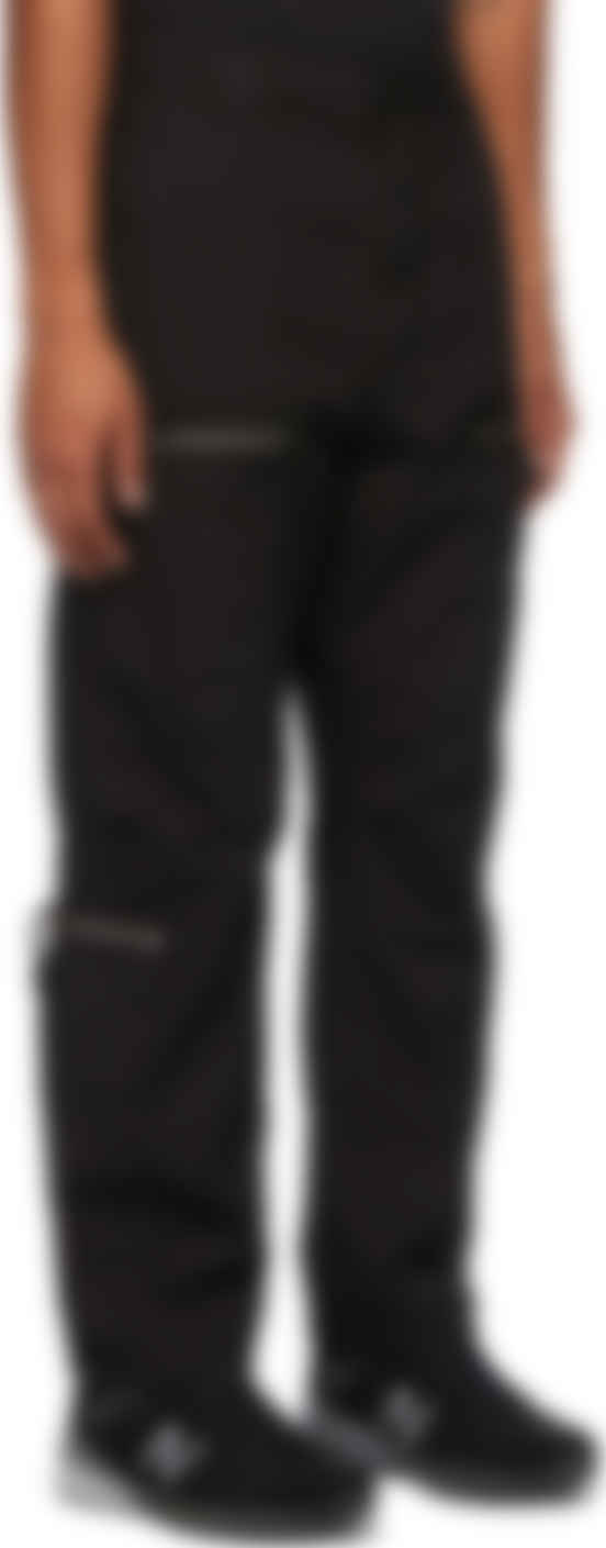 cp company black cargo pants