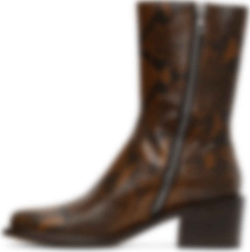 dries van noten snake boots