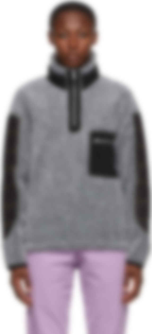 fleece zip up sweater