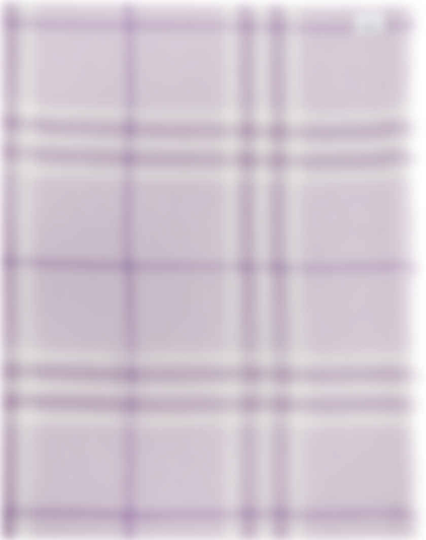 Burberry: Purple Check Gauze Giant 