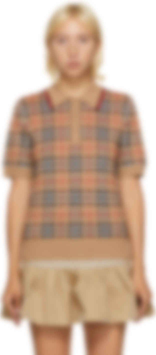 burberry polo beige