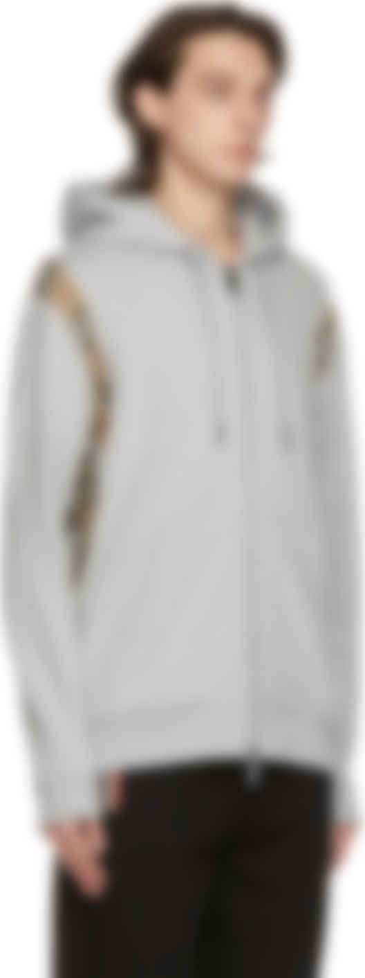 burberry zip up sweater