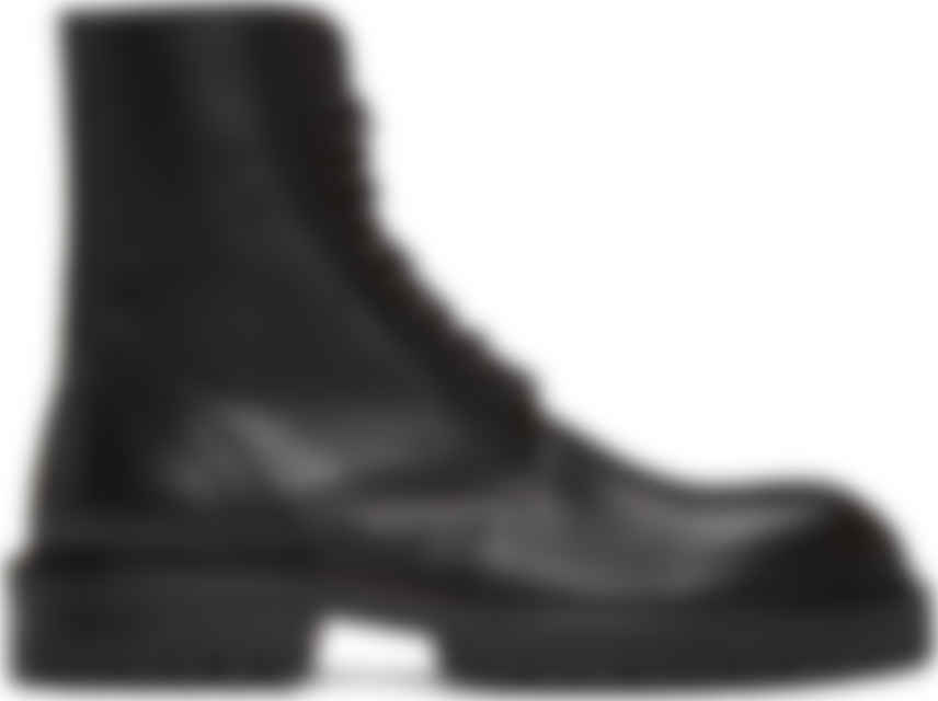 ann demeulemeester combat boots
