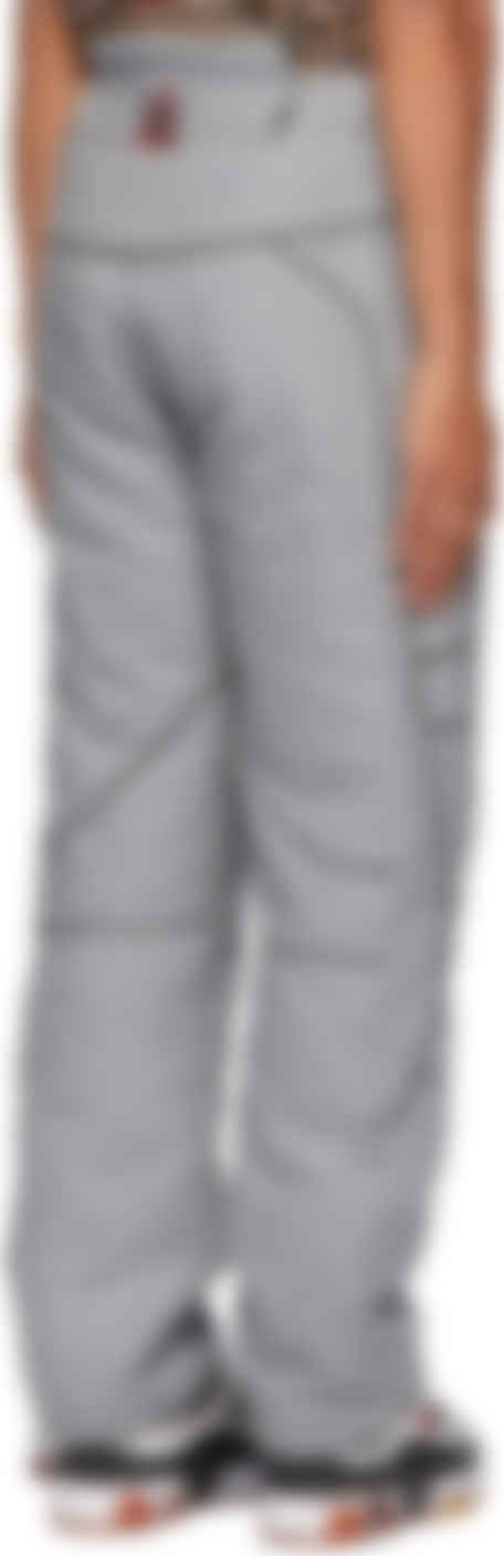 grey hiking trousers