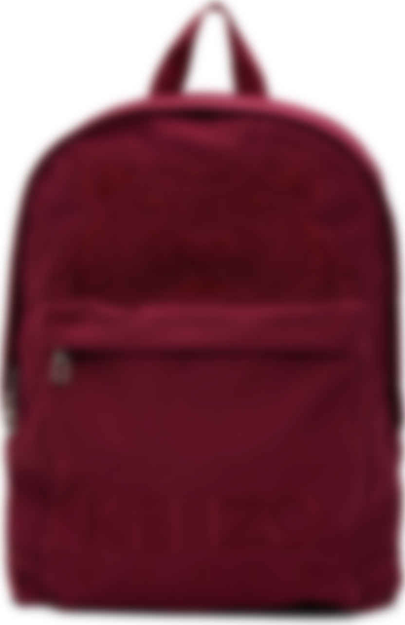 purple canvas backpack